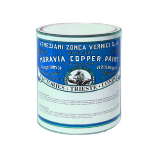 Moravia Copper Paint Antifouling Bakır Esaslı Mavi Zehirli Boya Tekne ve Gemi Boyası 2,5 L