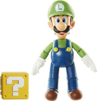 Jakks Pacific Nintendo Süper Mario Luigi Figür Koleksiyoncu Kutusunda Lisanslı 10 Cm