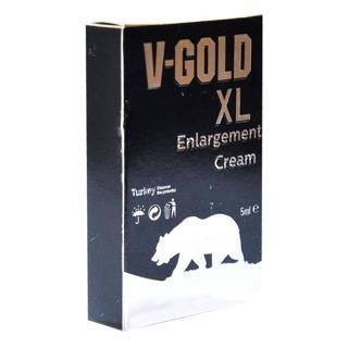 V-Gold XL Enlargement Cream VGold Büyütücü Krem 5 X 5ML