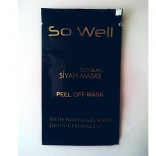So Well Siyah Maske 5ml 50 adet Tek Kullanımlık Sowell BlackMask