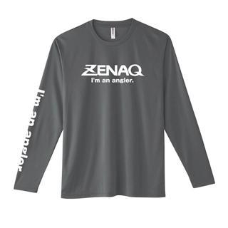 Zenaq Dry Long T-Shirt (Zenaq Logo Dark Grey / L)