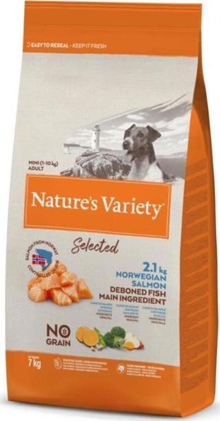 Nature's Variety Selected Norveç Somonlu Mini Irk Yetişkin Köpek Maması 7 Kg