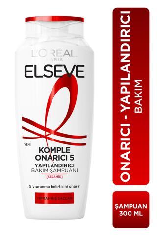 L'Oréal Paris Elseve Komple Onarıcı 5 Yapılandırıcı Bakım Şampuanı 300 ml
