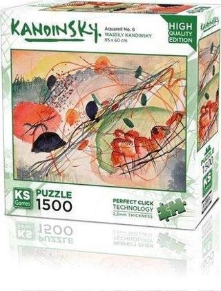 Ks Games Puzzle 1500 Parça Aquarell No 6