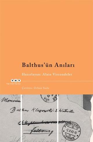 Balthus'ün Anıları Alain Vircondelet Yapı Kredi Yayınları