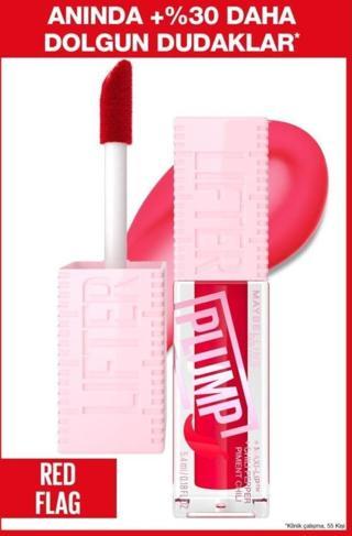 Maybelline New York Lifter Plump Dudak Parlatıcısı 004 Red Flag