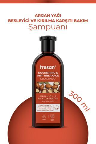 Tresan Argan Yağı Besleyici Ve Kırılma Karşıtı Bakım Şampuanı 300 ml