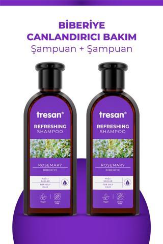 Tresan Biberiye Canlandırıcı Bakım Şampuanı 300 ml X 2 Adet