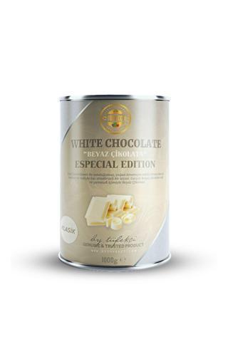 By Tüfekçi Beyaz Sıcak Çikolata Gerçek Şeker 1000 Gr