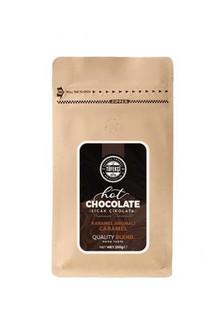 By Tüfekçi Karamel Aromalı Gerçek Şeker Gerçek Kakao 10 Bardak Sıcak Çikolata 250 Gr