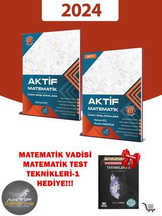 AYT-TYT Aktif matematik Sıfırdan Başlayanlara + Matematik Test Teknikleri - Aktif Yayınları