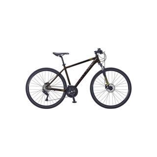 Salcano City Sport 30 Vites Deore 28 Jant HD 21 Kadro Şehir Tur Bisikleti Siyah Sarı Trekking Bisiklet