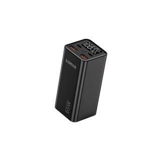 Sunix 24000 Mah 65W Çift USB-C ve USB-A Girişli Led Göstergeli Powerbank Siyah PB-15