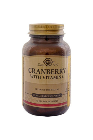 Solgar Cranberry Extract With Vitamin C60 Kapsül