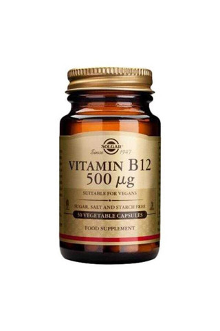 Solgar Vitamin B12 500 Mcg 50 Kapsul