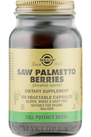 Solgar Saw Palmetto Berries 100 Performans