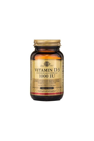 Solgar Vitamin D3 1000ıu 100 Kapsül
