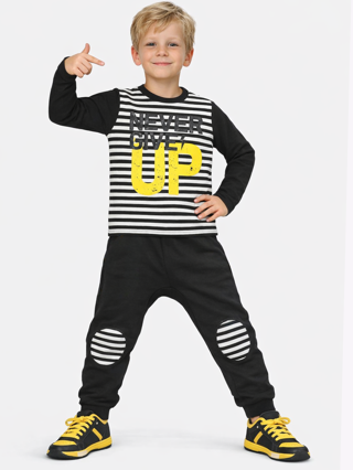 Casabony UP ERKEK ÇOCUK BAGGY PANTOLON+ T-SHIRT TAKIM