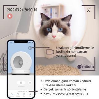 Ubtech Ucat C10 Pro+ Kameralı Akıllı Otomatik Kedi Tuvaleti