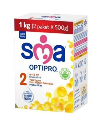 Sma Optipro Probiyotik 2 Bebek Sütü 1000 gr