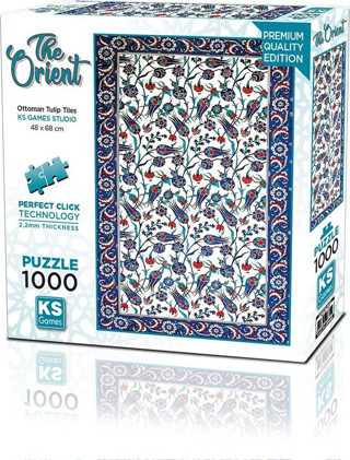 20844 PUZZLE 1000 Ottoman Tulip Tiles