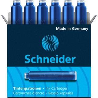 Schneider Dolma Kalem Kartuşu 6'lı Set Mavi / 6603