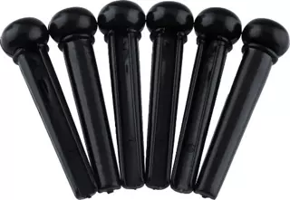 Gitar Aksesuar Akustik Pimi Siyah 6'li GATPA6BK