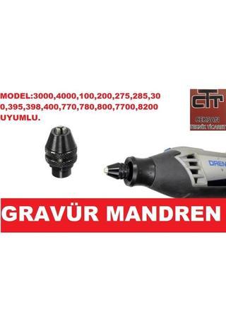 Gravür Mandren 3000 4000 Model Uyumlu 0.5-3.2Mm Ayarlı Mandren