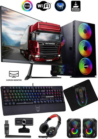 izoly Beta I3 10100f 16gb 512gb M2 Nvme Rtx2060 Super Oc 8gb ''24 Oyuncu Masaüstü Bilgisayarı