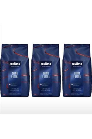 Lavazza Espresso Crema E Aroma Çekirdek Kahve 1 kg 3'lü