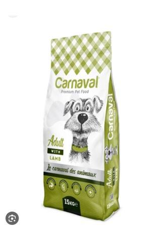 Carnaval Premium Kuzu Etli Ve Pirinçli Yetişkin Köpek Maması 15 Kg