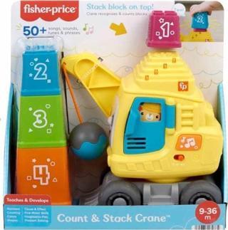 Fisher Price Sesli ve Işıklı Eğitici Vinç HWY62