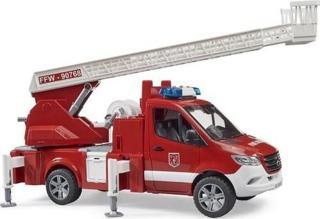 Bruder Mercedes Benz Merdivenli İtfaiye Arabası 02673 Lisanslı Ürün