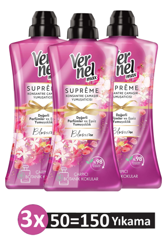 Vernel Max Supreme Blossom 1.2L x 3 Adet
