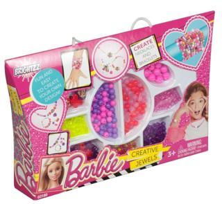 Barbie Boncuklu Takı Oyun Seti El Çantalı 