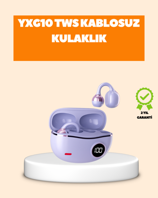 Ucuztekno tekno YXG10 Klipsli Açık Kulaklık – Spor İçin Uygun, APTX Ses, Ergonomik Yapı 2026