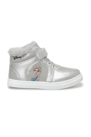 Frozen Molda Cırtlı Kız Çocuk Bot Ayakkabı Gümüş