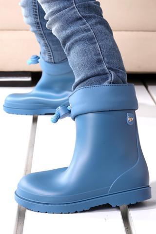 IGOR Bimbi Euri Kız/Erkek Çocuk Su Geçirmez Yağmur Kar Çizmesi W10257 Mavi