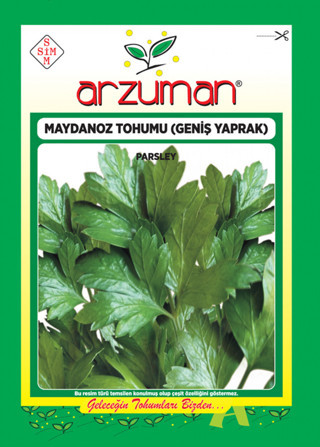 Arzuman Maydanoz Tohumu Geniş Yaprak 25 Gr