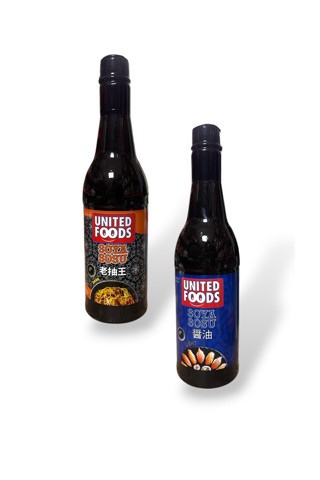 United Foods Soya Sosu İkili Set 2X750 Ml (Koyu + Az Tuzlu)