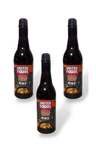 United Foods Soya Sosu Üçlü Set 3X750 Ml (3X Koyu)