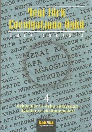Yeni Türk Edebiyatında Öykü - 4 - Kaknüs Yayınları