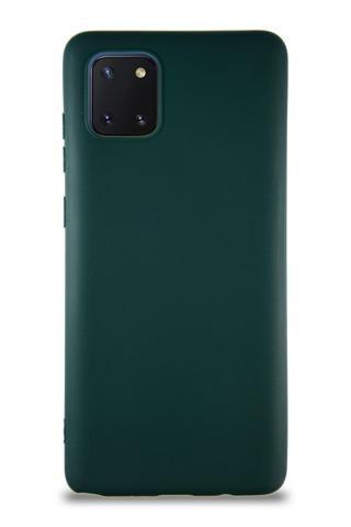 KZY İletişim Samsung Galaxy Note 10 Lite Uyumlu Kılıf Soft Premier Renkli Silikon Kapak - Yeşil