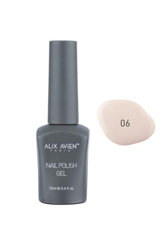 ALIX AVIEN Uv Kalıcı Krem Jel Oje 06 - Gel Polish - 12 ml