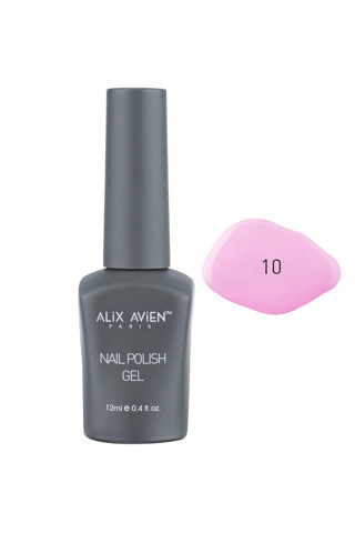 ALIX AVIEN Uv Kalıcı Lavanta Pembe Jel Oje 10 - Gel Polish - 12 ml