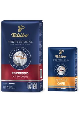 Tchibo Profesional Espresso Çekirdek Kahve 1 kg + Profesional Special Filtre Kahve 250 gr