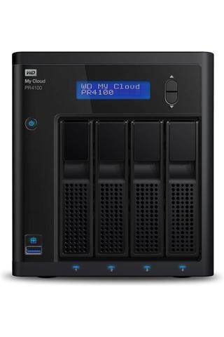 WD My Cloud Pro Serisi PR4100 24TB Nas Depolama Ünitesi WDBNFA0240KBK-EESN