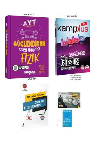 Ayt Güçlendiren Fizik Soru Bankası-Kampplus 38 Günde AYT Fizik Kamp ve Dersler Cepte 20'li AYT Fizik - Ankara Yayıncılık