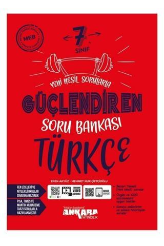 7. Sınıf Türkçe Güçlendiren Soru Bankası Ankara Yayıncıık - Ankara Yayıncılık