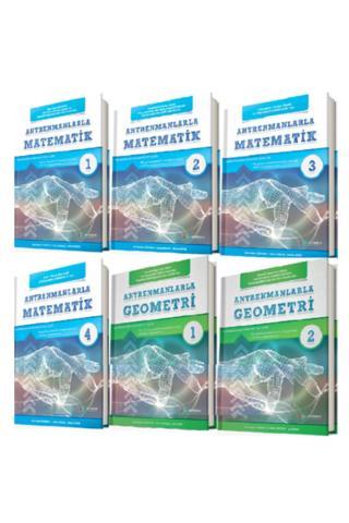 Antrenmanlarla Matematik 1-2-3-4 Geometri 1-2 Set 6 Kitap - Antrenman Yayıncılık